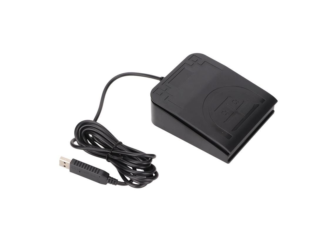 Pedal Interruptor Usb Ergonómico Multifuncional De Alta Sensibilidad Para Cabinas De Fotos Y Juegos.