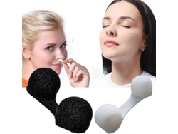 50 Filtros Nasales Desechables De Esponja Suave Para Rinitis Alérgica, Polvo Y Hemorragias Nasales.