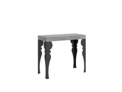 Consolas Paxon Premium Extensible hasta 300 cm ITAMOBY (90 x 40 x 77 cm - Paneles de Melamina - Cemento)