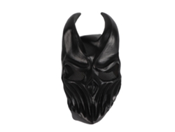 Máscara De Demônio Halloween Deathcore Band Cosplay Látex Ajustável Props