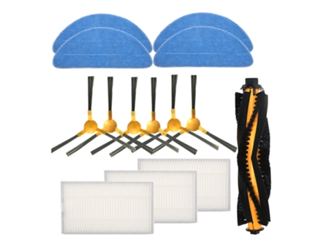 Cepillo Lateral de filtro Hepa para Proscenic 800T 820S, piezas de limpiador al vacío Liectroux C30B, almohadilla de fregona, accesorios de cepillo...