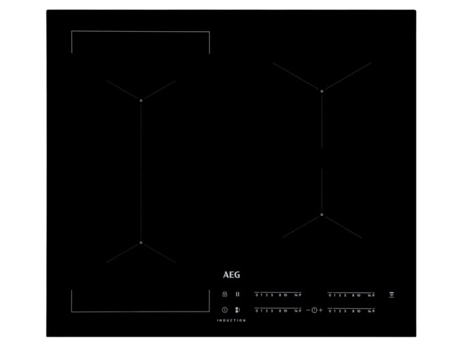 Placa Flex de Inducción AEG IKE64441FB (Eléctrica - 59 cm - Negro)
