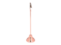 Porta Números De Mesa Resistente Con Clip Fuerte Proceso De Electroplating Porta Tarjetas De Nombre Para Fiesta Boda Oficina Oro Rosa