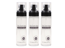 3 Piezas Spray Limpiador De Acuario 100ml Para Limpieza De Manchas, Fórmula Potente Y Rápida, Seguro Para Peces Y Plantas