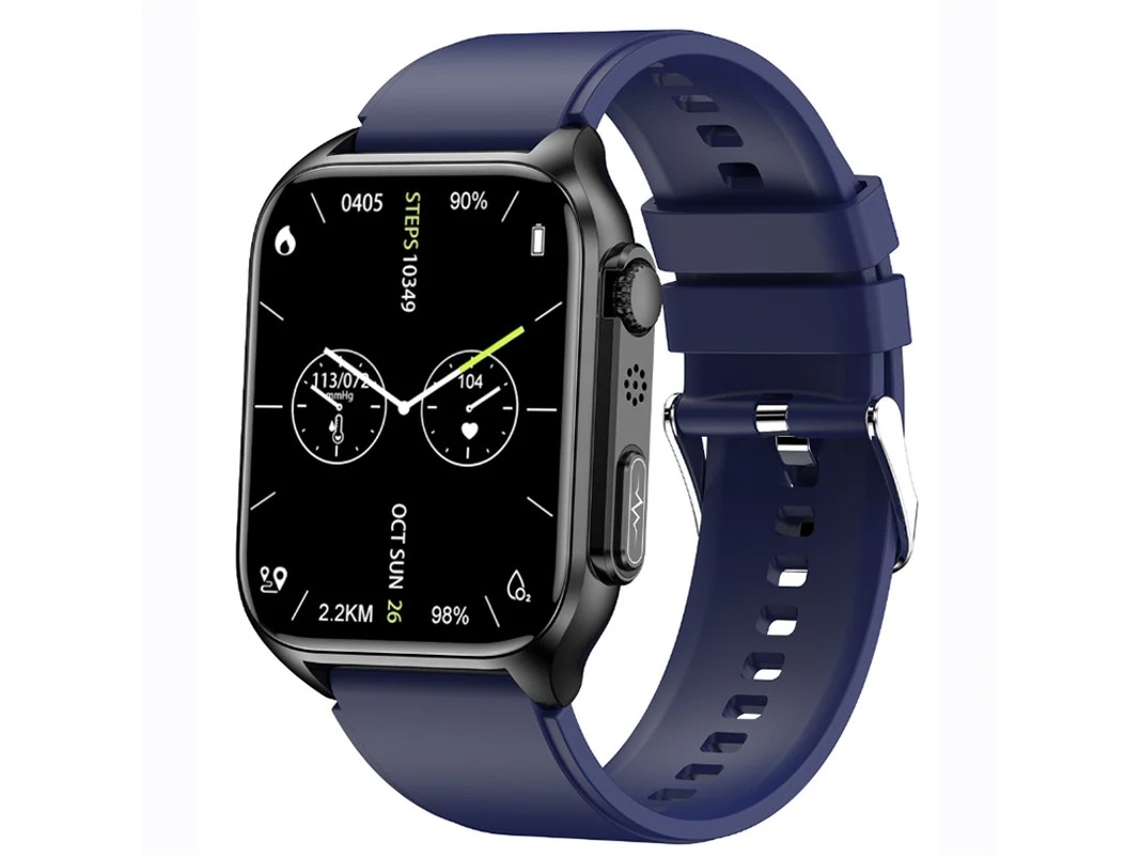 Reloj inteligente con Bluetooth, llamadas, ECG y monitorización no invasiva de glucosa en sangre, temperatura y frecuencia cardíaca. Bestvite