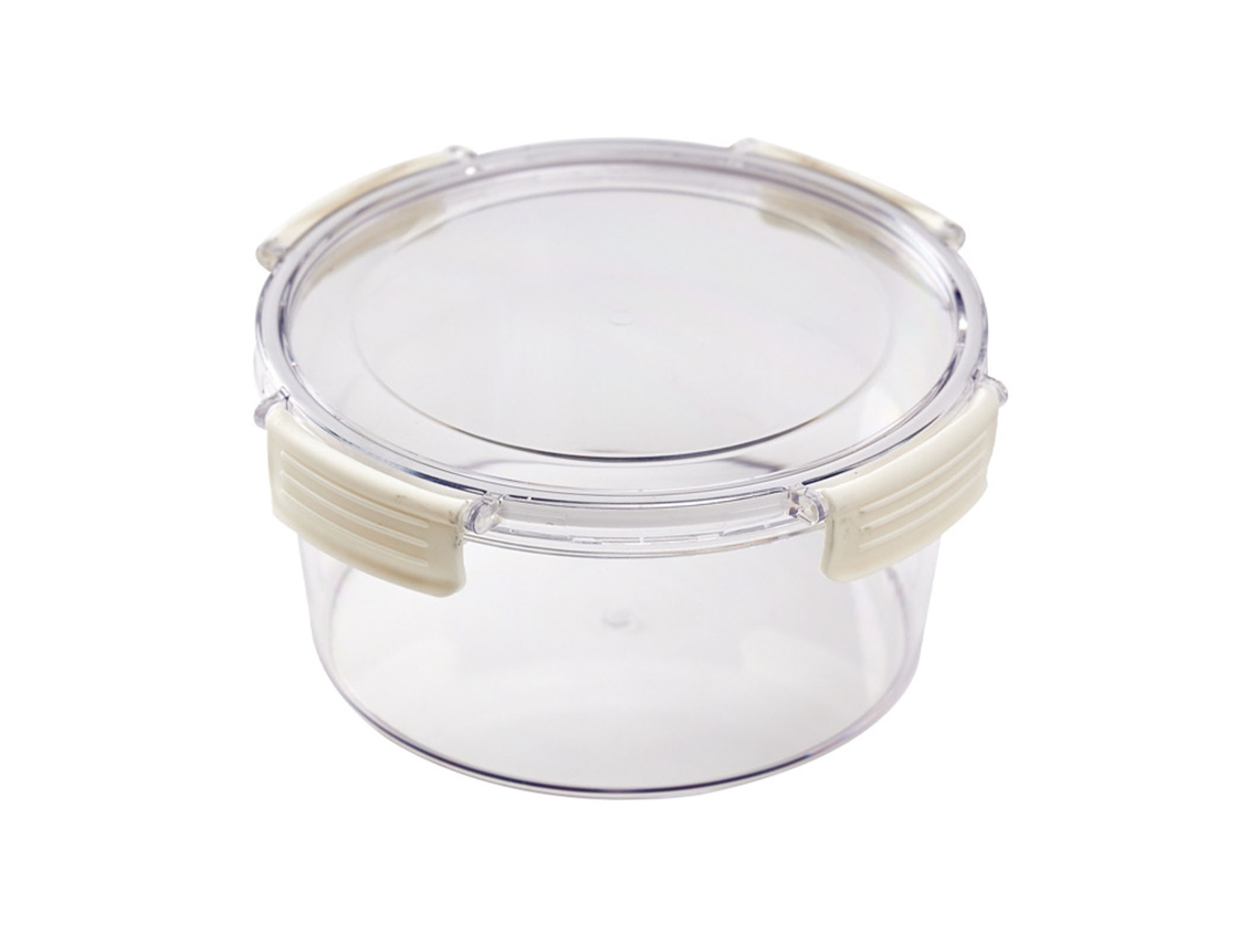 Recipiente Transparente Reutilizable De Gran Capacidad Y Hermético Para Almacenar Alimentos, Ideal Para Ensaladas, Frutas Y Fiambreras.