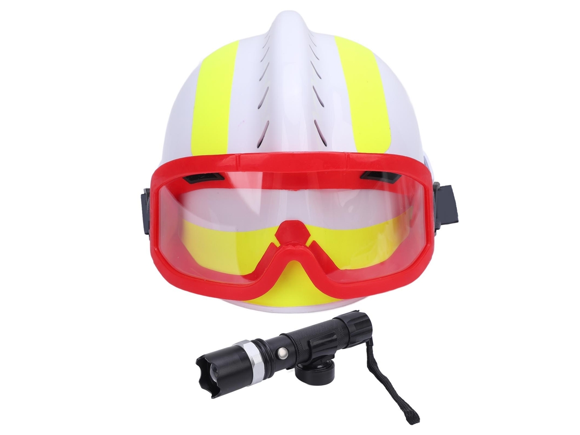 Casco de rescate de seguridad para trabajos en altura con luz, ranurado y ventilado, de policarbonato para emergencias, terremotos, incendios y búsquedas, color blanco F2.