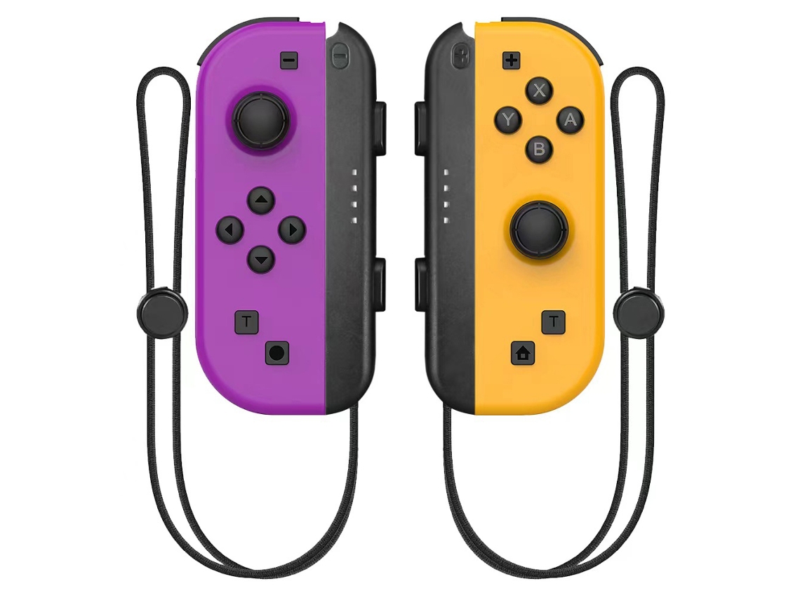 Mando Joypad Multicolor para Nintendo Switch, Gamepad Inalámbrico, Joy-Cons con Doble Vibración y Mandos para Switch Viewleaf