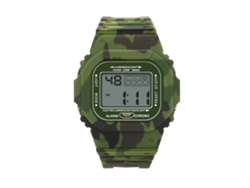 Reloj Electrónico Infantil Impermeable 30m Pulsera Niños Verde Moda Pvc