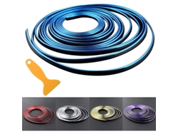 Tiras Decorativas Para El Interior Del Coche - 5 M/16,4 Pies, Relleno De Huecos Universal, Accesorio Decorativo Flexible