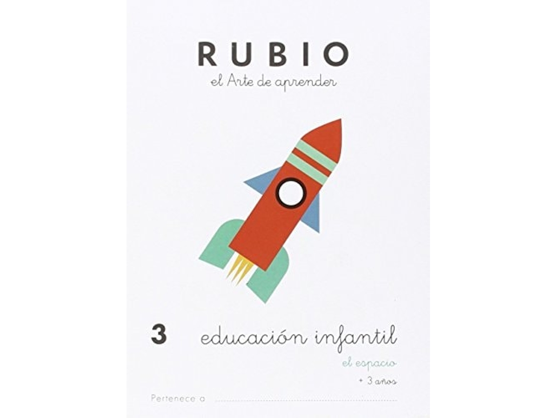 Libro Educación Infantil 3. El Espacio de Slu Enrique Rubio Polo (Español)