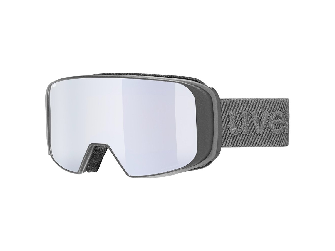 Máscara UVEX Máscara Esqui Saga To Cinzento Mirror Silver Lasergold Lite/CAT3+Clear/CAT1