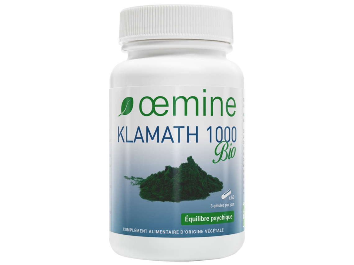 Oemine Klamath 1000 Orgánica 60 Cápsulas