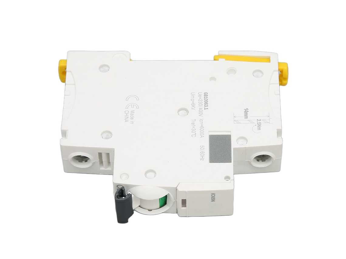 TRUYUETY Interruptor Automático Residencial 1P con Estructura de Bloqueo Doble, Protección Múltiple y Diferencial, Interruptor AC 230V 400V