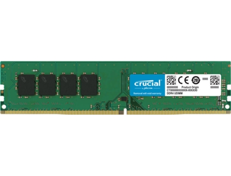 Memoria RAM DDR4 CRUCIAL CT32G4DFD8266 (1 x 32 GB - 2666 MHz - CL 19)