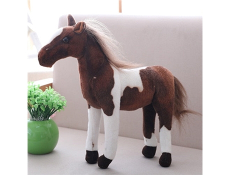 Juguete de Peluche de Caballo de Simulación Hucul - 60Cm