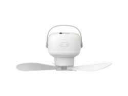 Ventilador portátil para camping MDUG, 7200 mAh, con luz.