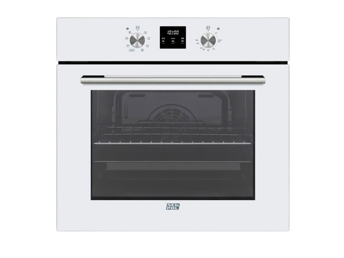Horno NEW POL NWHMC65W (65 cm - Blanco)