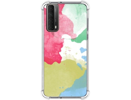 Carcasa Huawei P Smart 2021 TUMUNDOSMARTPHONE Acuarela 02 Multicolor