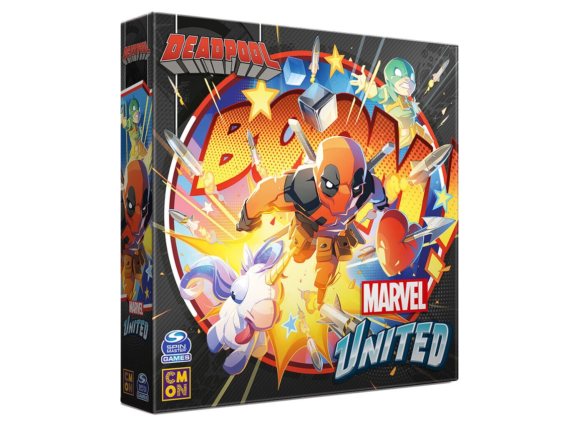 Juego de Mesa CMON LIMITED Marvel United: Deadpool En (Edad Mínima Recomendada: 14 Años)