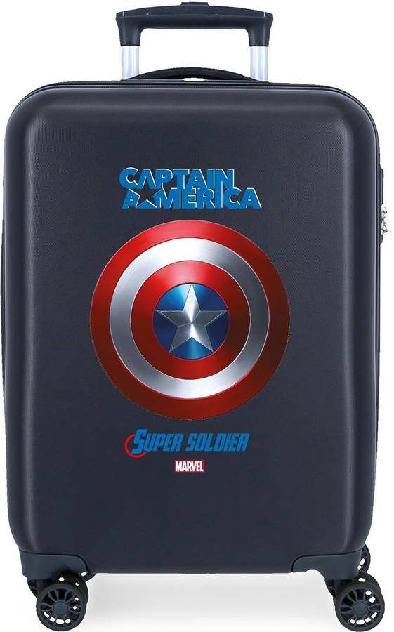 Maleta De Cabina sky viaje marvel captain america 55cm