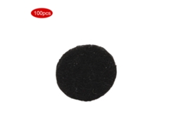 100 Piezas De Filtros Redondos Negros Para Máquina De Eliminación De Puntos Negros (20mm)