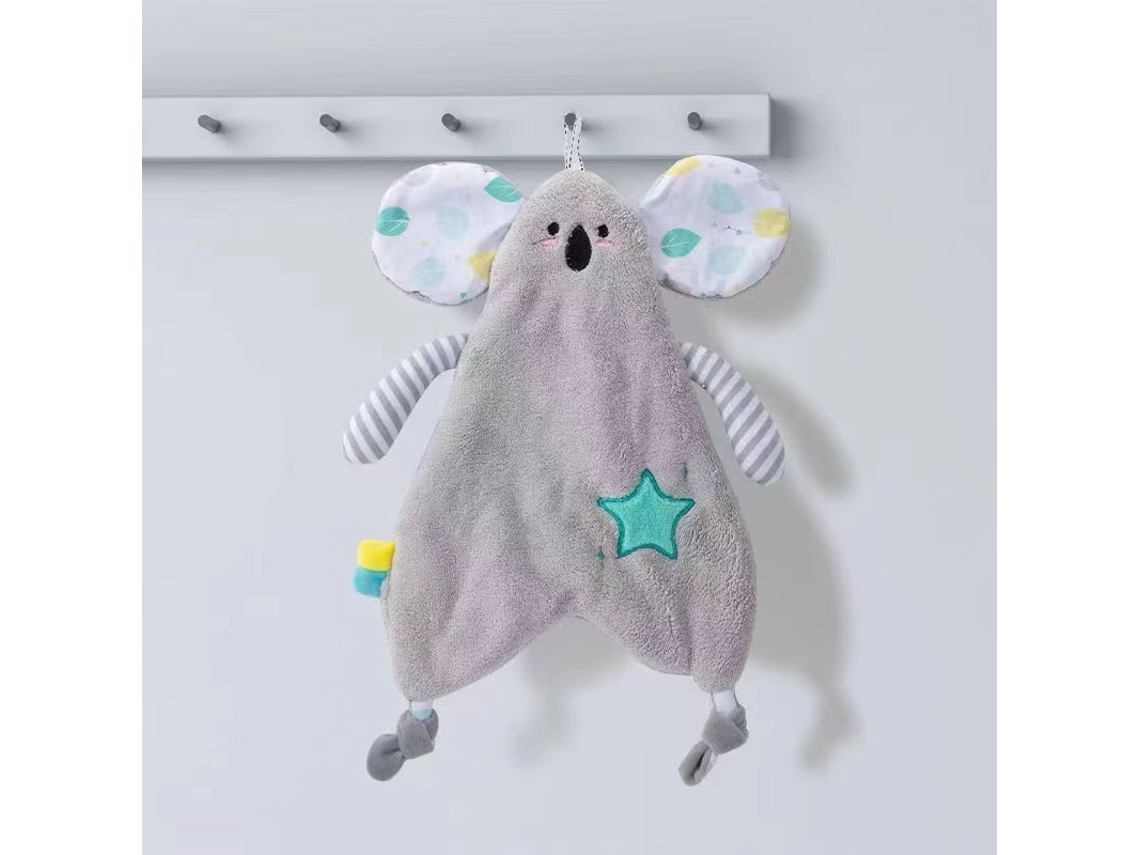 2026-45319-toalla De Mano De Baño Y Cocina Linjou Lujosa Absorbente Rápido Secado Algodón Gris