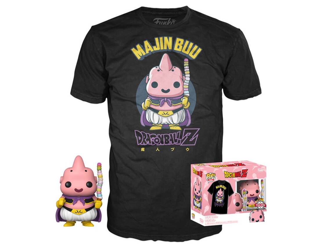 Set de figuras Pop Tee B.active exclusivo de Majin Buu de Dragon Ball Z