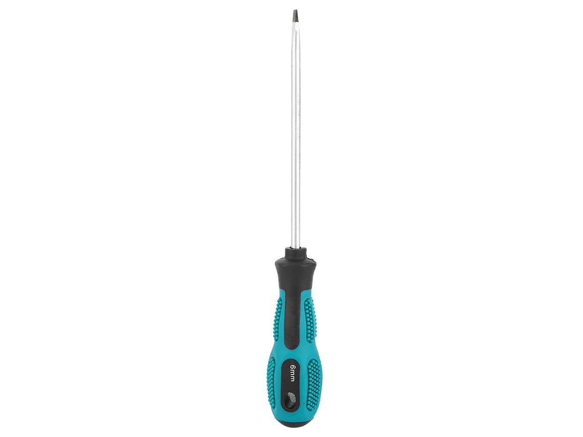 Destornillador De 6x150 Mm Con Mango De Pp Para Tornillos De 5 Mm - Herramienta Para Reparaciones Eléctricas