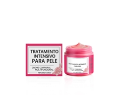 Crema de tratamiento para estrías con aroma a rosa