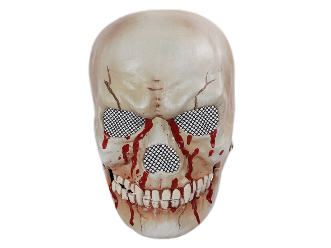 2026-máscara De Calavera De Halloween Con Boca Móvil Para Disfraces Y Fiestas De Cosplay