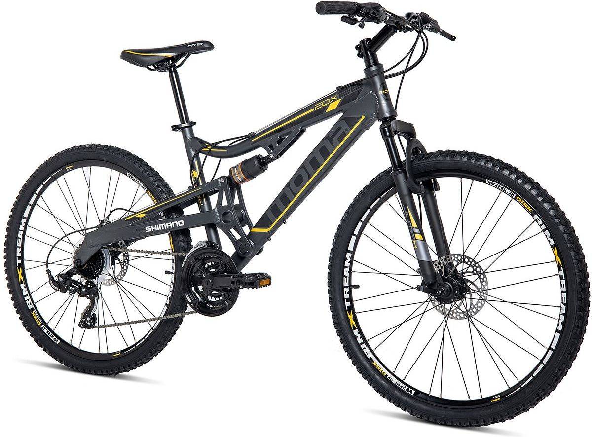 Bicicleta de Montaña MOMA BIKES BIEQX5_26G18 NEGRO  (160x22x81 cm)
