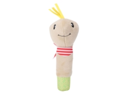 Lindo Sonajero De Peluche Con Forma De Animal Para Bebés, Con Sonidos Atractivos Y Diseño Compacto.