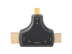 Adaptador (4k Hd Plug And Play Universal) Dp 3 En 1 Multifuncional Portátil Adaptador Para Laptop D62a