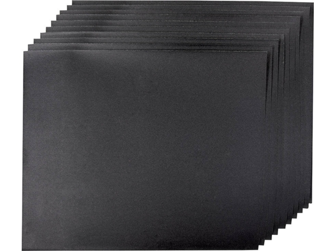 Conjunto de Hojas para Lija SILVERLINE 239112 - 10 piezas