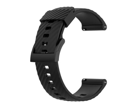 Correa de Silicona para Suunto Spartan Sport/Spartan Sport Wrist HR/9/9 Baro/7/D5 - negro
