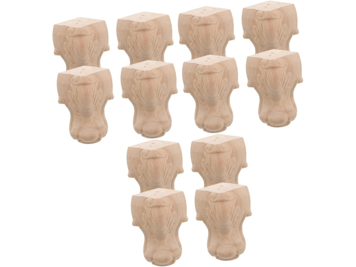 Juego De Muebles Tallados De 12 Piezas, Soporte Para Sofá, Mesa, Armario, Tv Y Elegante