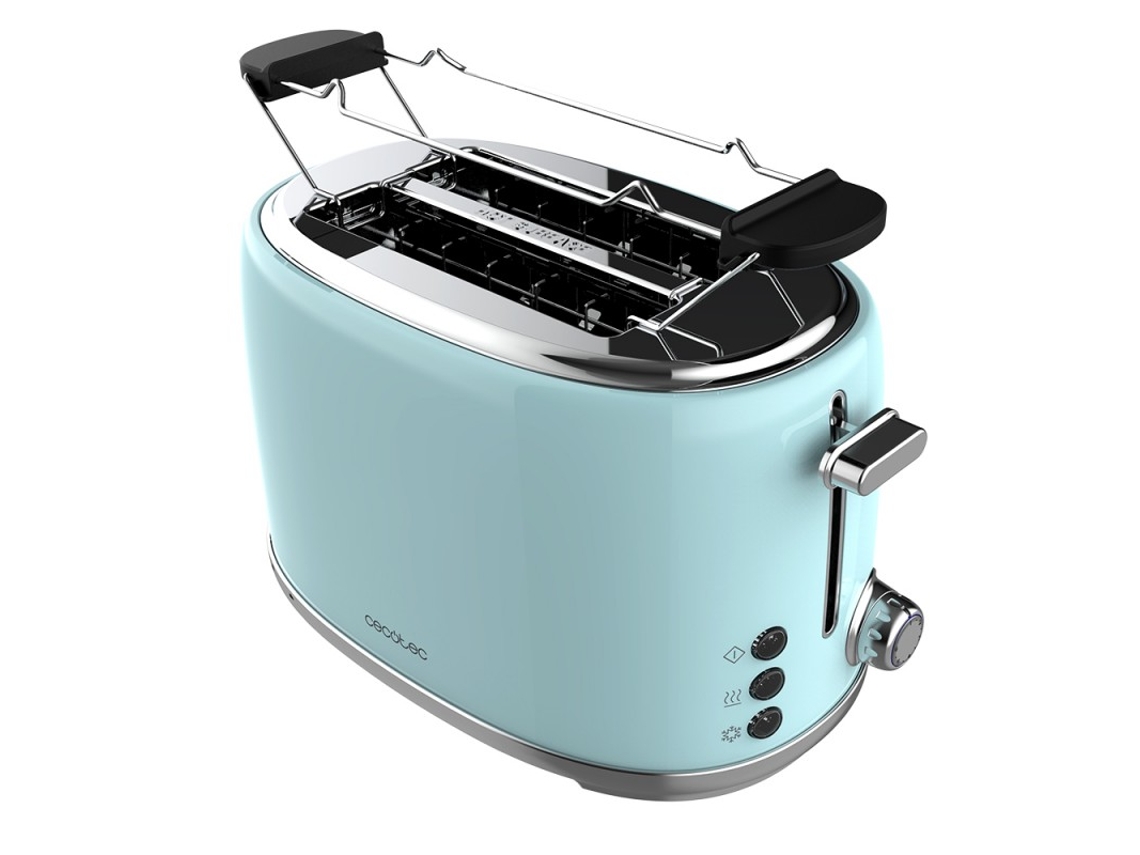 Tostadora CECOTEC Toast&Taste 1000 Retro Dupla 980 W