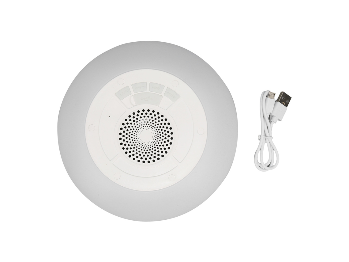 Altavoz Bluetooth Portátil Resistente Al Agua Ipx7 Con Luces Rgb Para Piscinas Y Jacuzzis.
