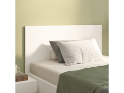 Cabecero De Cama Madera Contrachapada Blanco 120x1,5x80 Cm