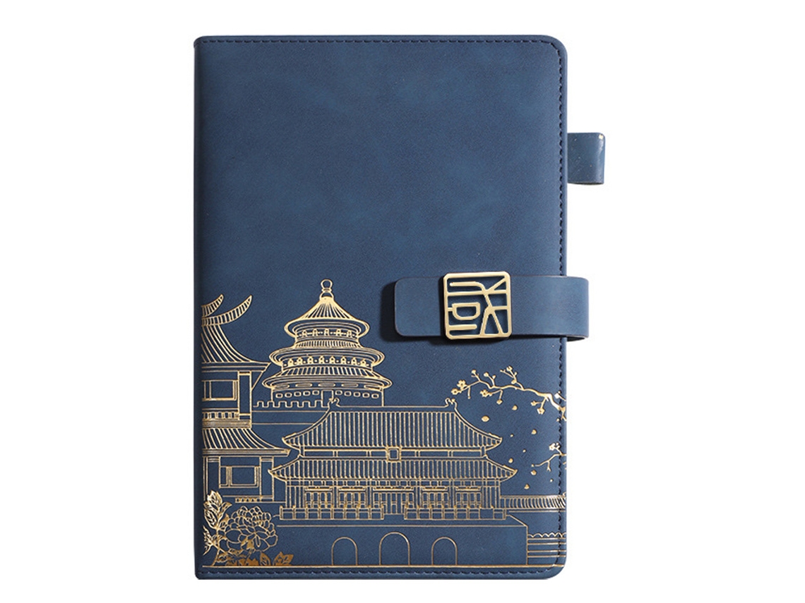 Cuaderno A5 de tapa dura con rayas, papel premium para notas Kofihety