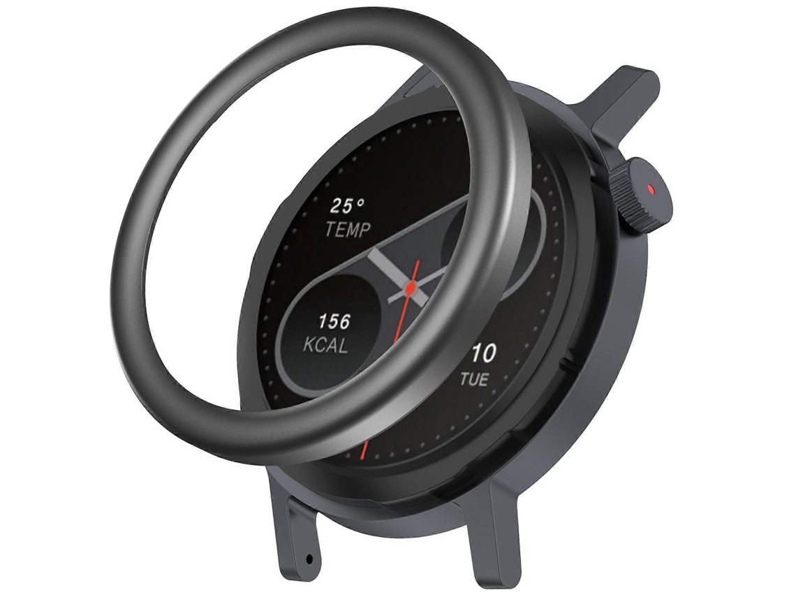 Reloj inteligente Cmf Watch Pro 2 con marco metálico y diseño de arco redondo. Ly Ebike