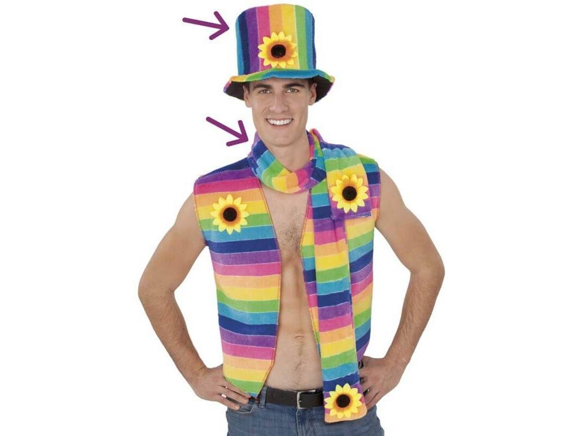 Sombrero DISFRAZZES Hippie (Talla: Talla Universal)