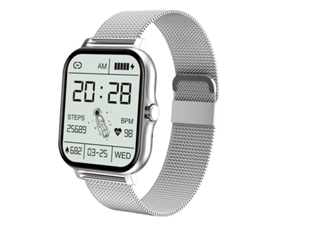 Reloj inteligente con Bluetooth para hombre y mujer, pulsera con esfera completamente táctil de 1,69 pulgadas, rastreador de Fitness IP67, resisten...