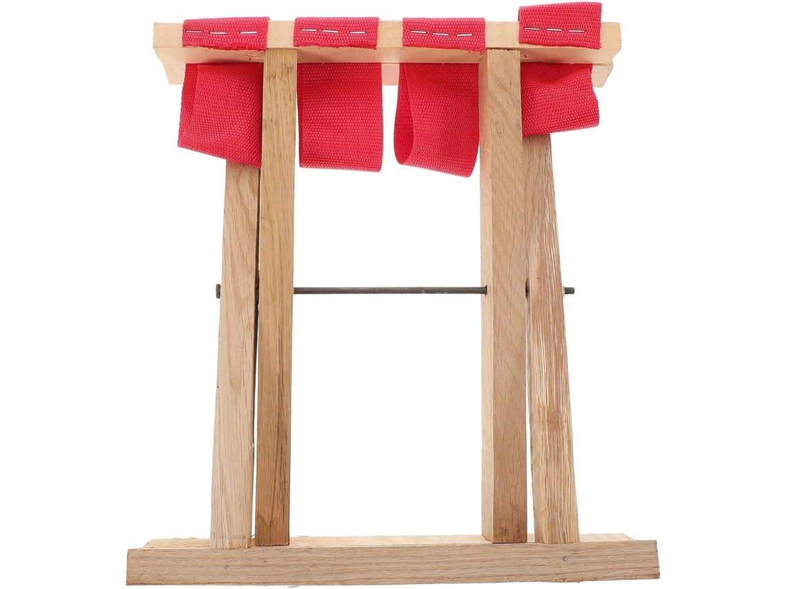 Alipis Taburete Plegable De Madera Compacto Ideal Para Acampar Aire Libre Pesca