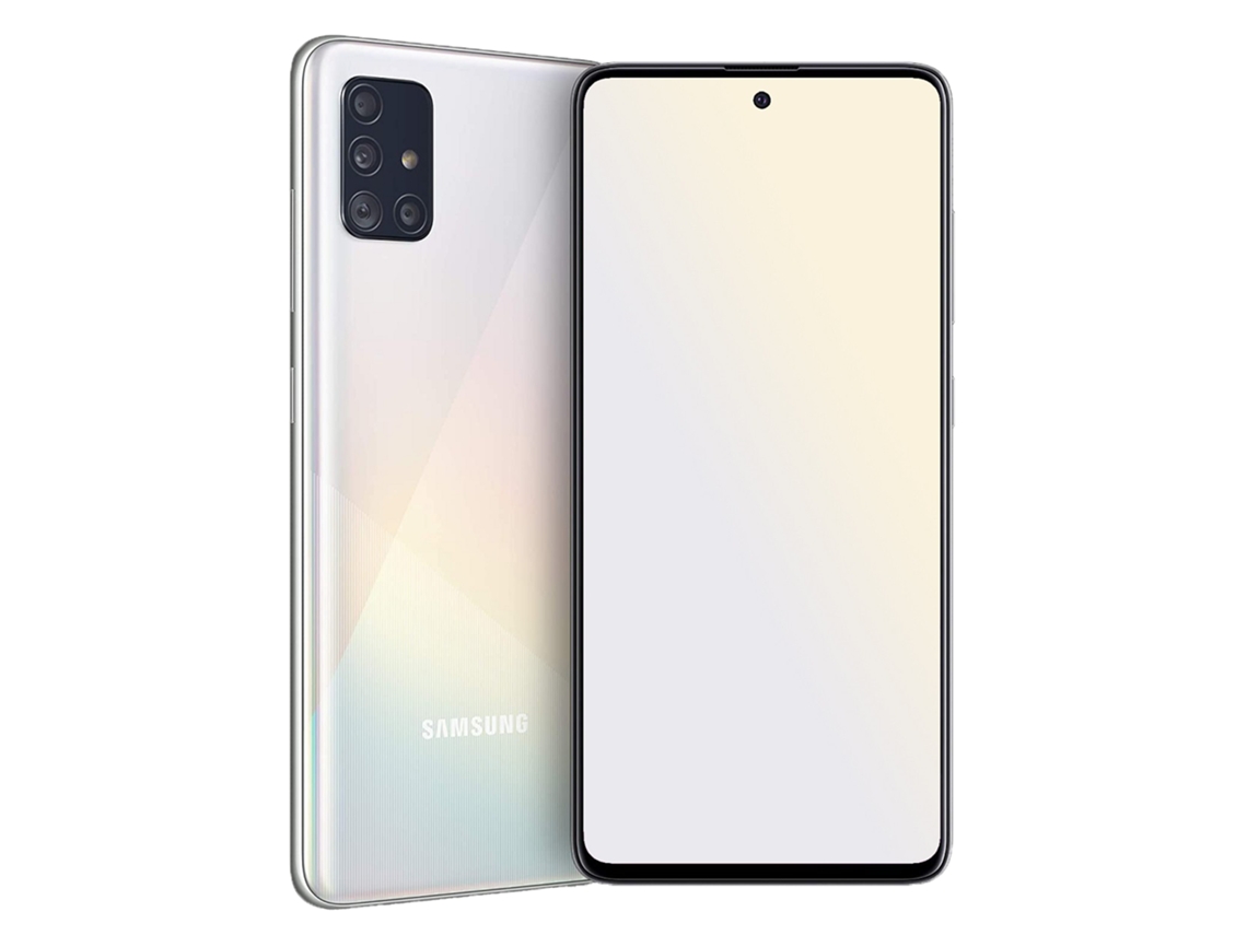 Smartphone SAMSUNG Galaxy A71 Dual-Sim (Reacondicionado Marcas Mínimas - 128 GB - Plata)