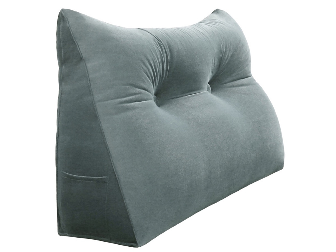 Cojín VERCART Gris 60x20x50 cm