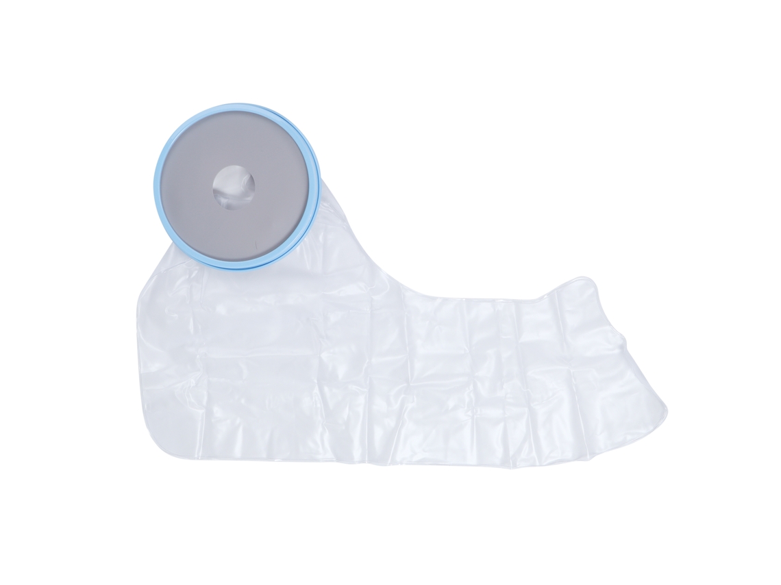 Cubierta impermeable para protección de yeso