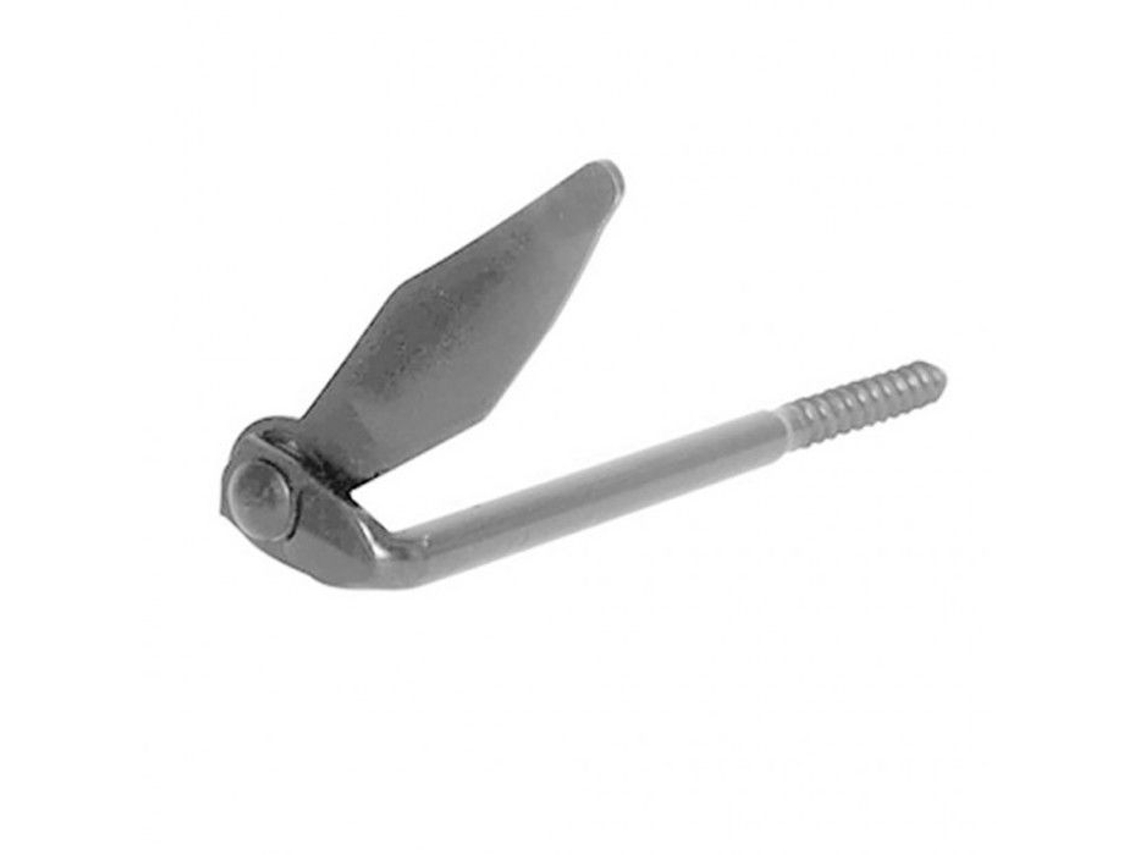 Afbat Tope De Catraca Atornillado L135 Mm Galvanizado Blanco Alpertec