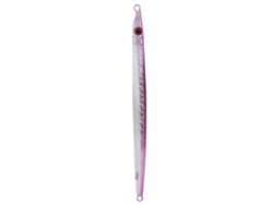 2026rebe-jig Vertical Lento Luminoso Slow Jigging Lure Bait Pesca Salada Dulce (3rosa + Franja Luminosa)